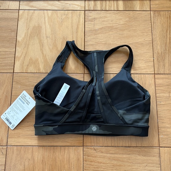 NWT Athleta Contender Printed Bra Size M in Camo - Picture 2 of 4